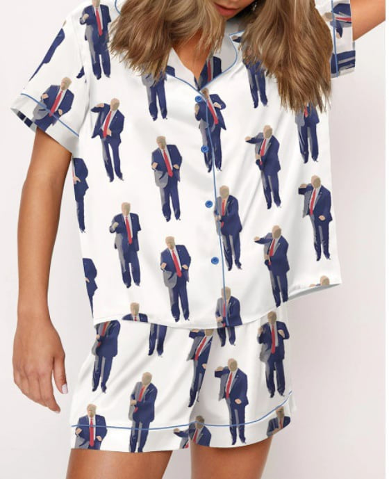 Trump pajamas pre-order (ships in @ 3 weeks)