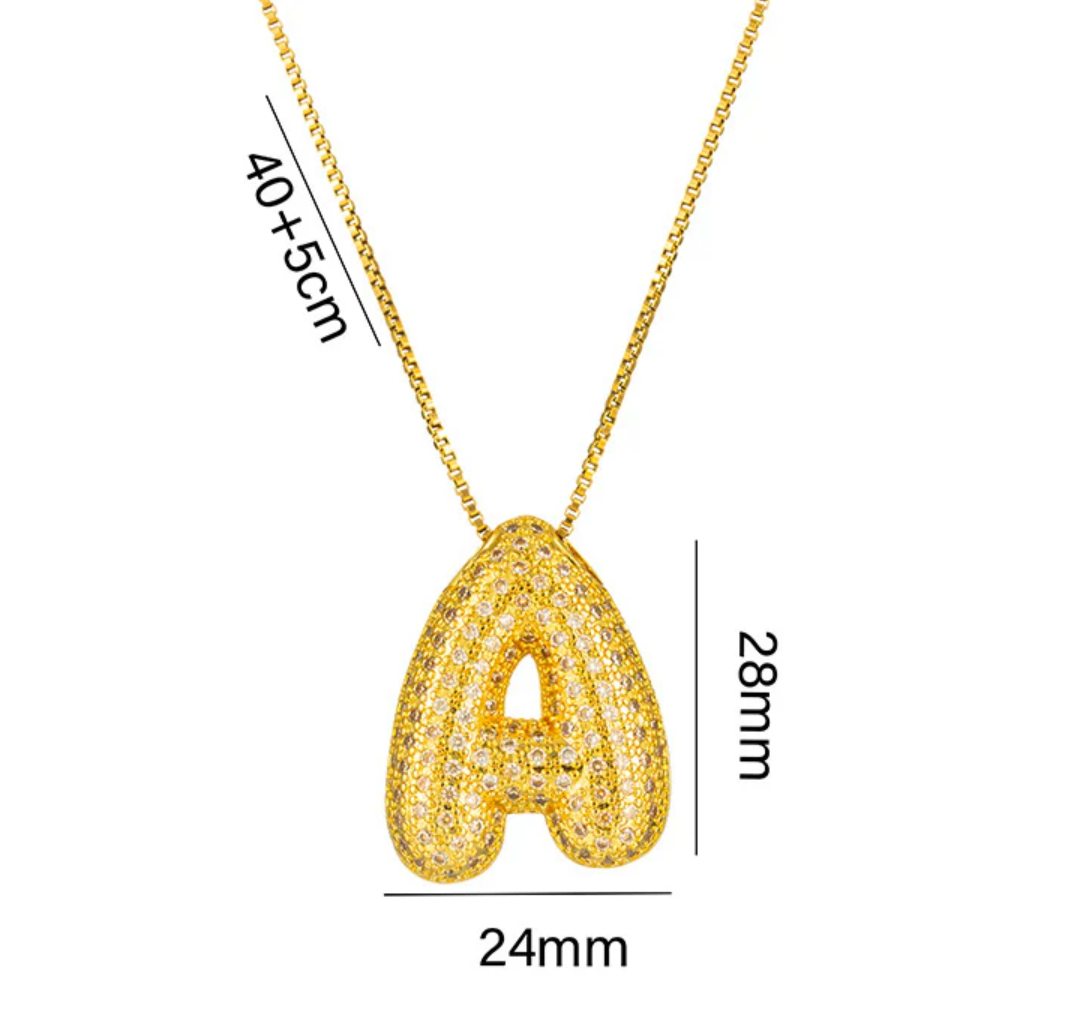 Initial necklace pre-order (arrives about two weeks)