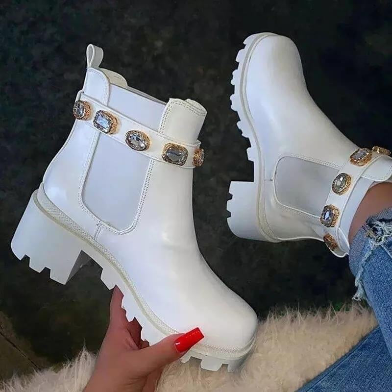 Jeweled boots PRE-ORDER (arrive in @ 3 weeks)