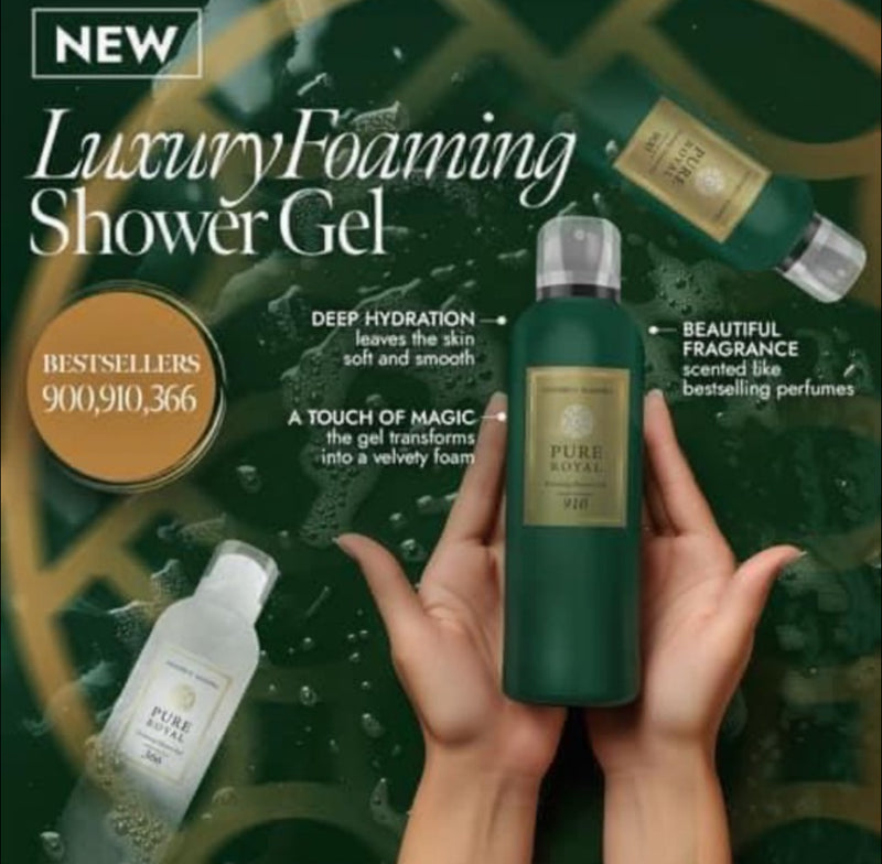 Luxury Foaming Shower Gel